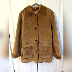 Vintage Margaret Godfrey Suede Coat, size M